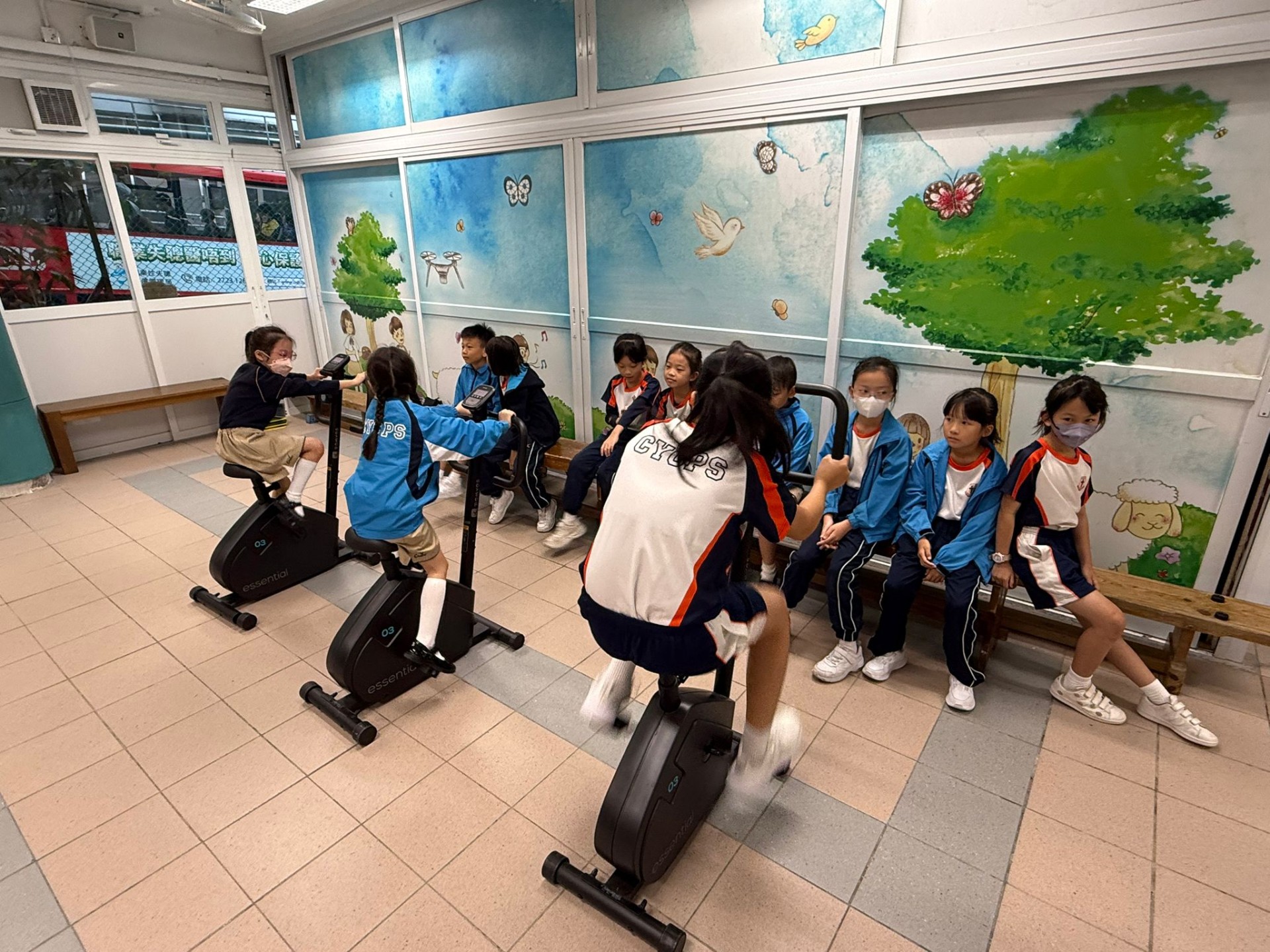 早上運動---踏單車